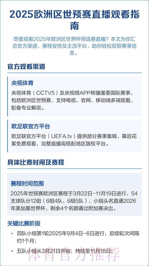 世界杯直播观看渠道全攻略 世界杯直播观看渠道全攻略